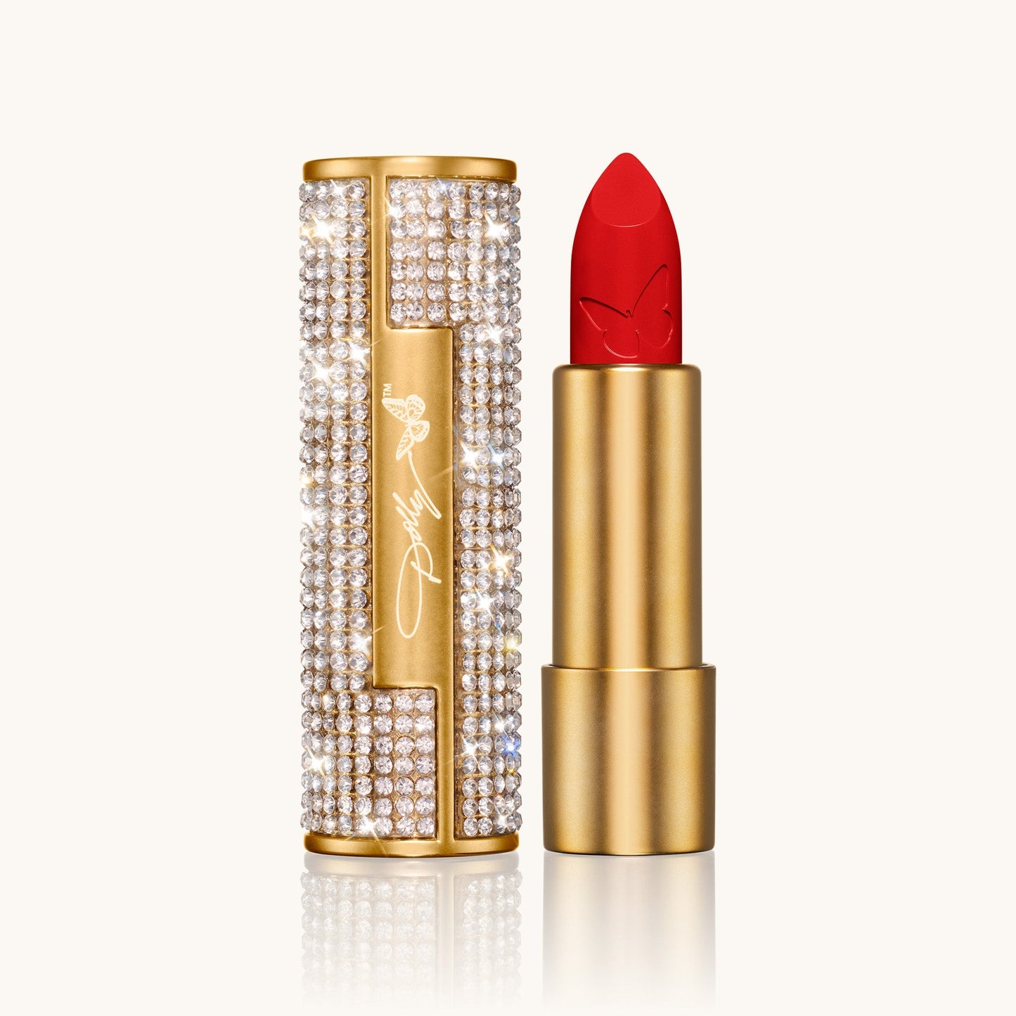Lipstick Bundle: Jolene Red, Velvet Rose, Birthday Suit & Honey Plum