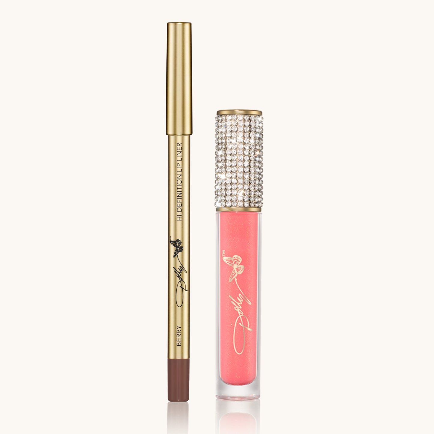 Berry Pink Lip Bundle: Berry Lip Liner & Very Pink Lip Gloss