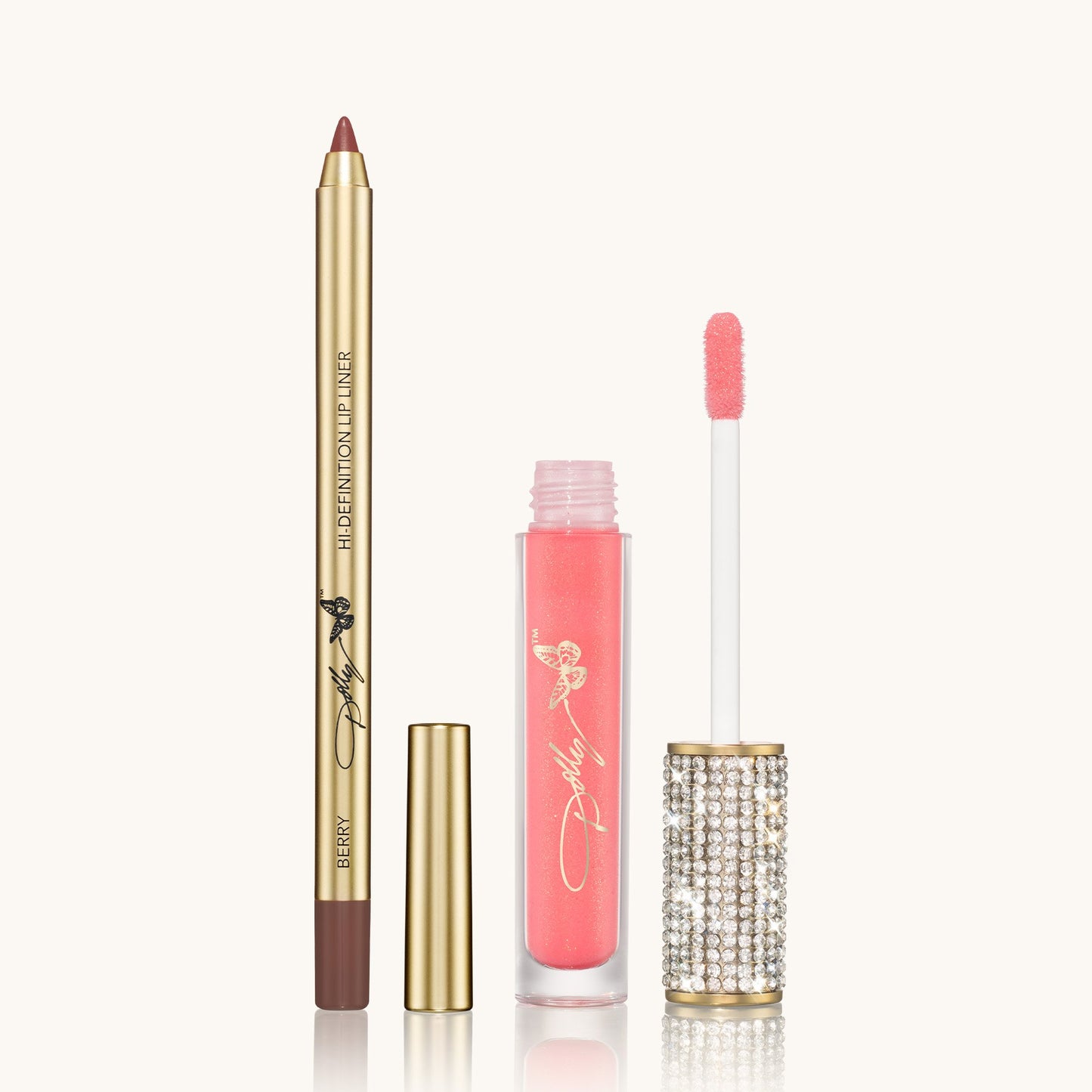 Berry Pink Lip Bundle: Berry Lip Liner & Very Pink Lip Gloss