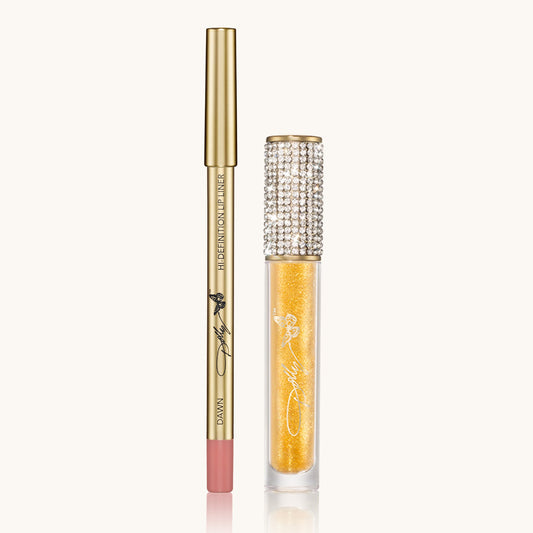 Sunrise Lip Bundle: Dawn Lip Liner & Gold Dust Lip Gloss